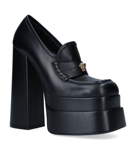 Versace Intrico Platform Loafers on SALE .